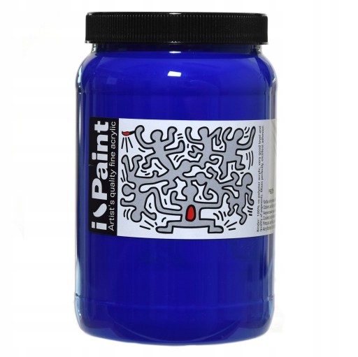 FARBA AKRYLOWA Renesans iPaint Ultramaryna 500ml 10