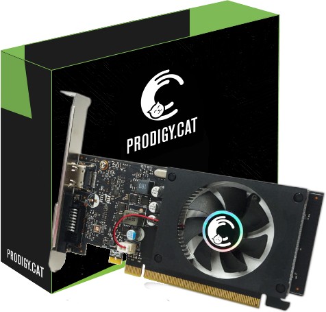 KARTA GRAFICZNA GAMING GT1030 2GB DDR5 LOW PROFILE