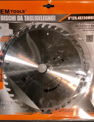 TARCZA TNĄCA do DREWNA EMTools 230