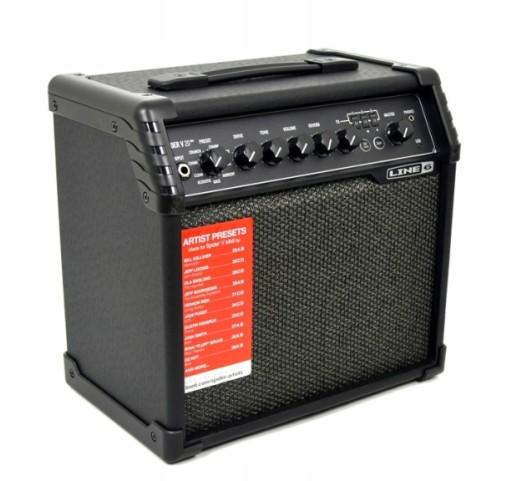 LINE 6 SPIDER V 20 MK2 WZMACNIACZ COMBO GITAROWE 20W Z EFEKTAMI