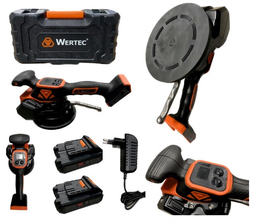 PRZYSSAWKA WIBRACYJNA AKUM. WERTEC 2x21V 2000mAh