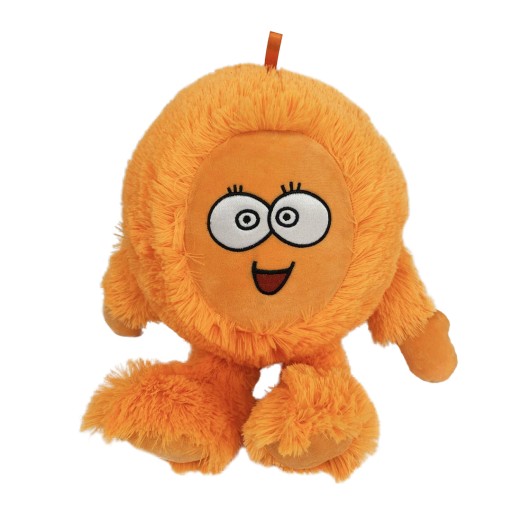 MIĘKKA pluszowa PIŁKA do gry lekka FUZZY BALL