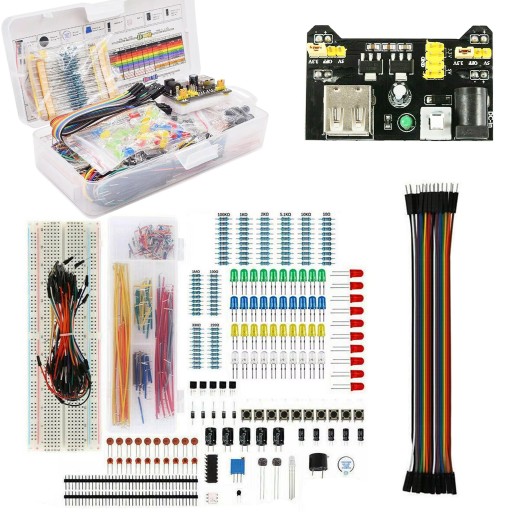 ZESTAW STARTOWY ARDUINO UNO R3 XXL MODUŁ DO NAUKI PROGRAMOWANIA