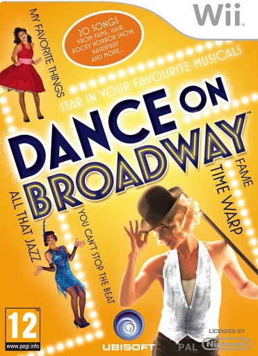 Gra DANCE ON BROADWAY muzyczna taneczna WII