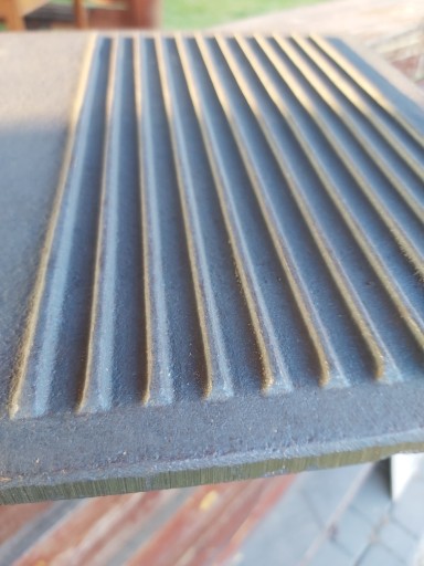 PŁYTA KUCHENNA grillowa ŻELIWNA 500x300 grill stek