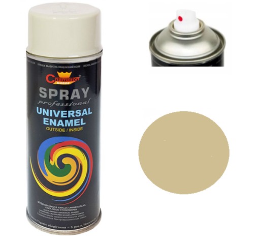 CHAMPION SPRAY UNIWERSALNY FARBA SZARY KAMIENNY RAL7032 400ml