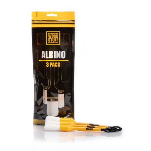 WORK STUFF Detailing Brush ALBINO 3-Pack
