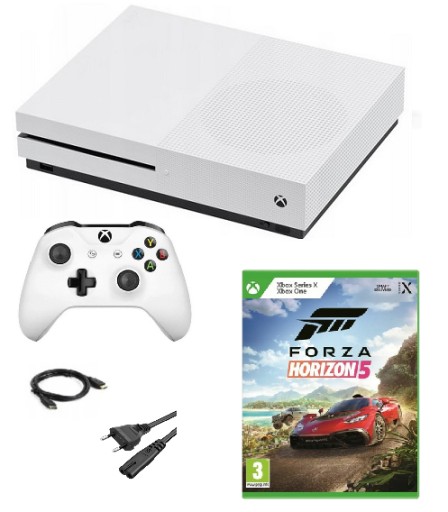 Konsola Xbox One S 1TB + Pad + Forza 5