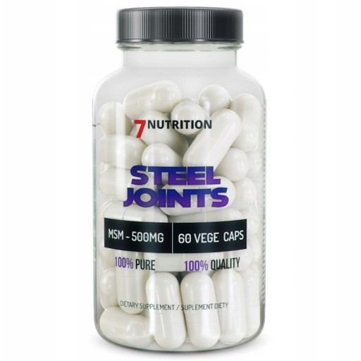 7NUTRITION STEEL JOINTS 60 kap MSM BOSWELLIA STWAY