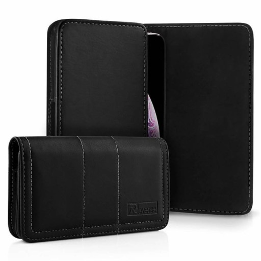 Etui Duża Kabura do Paska pozioma obudowa na telefon 6,9'' cali