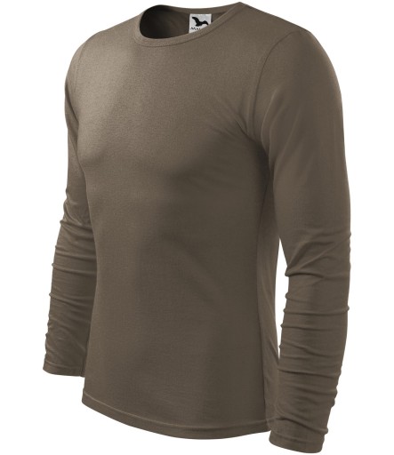 MALFINI FIT-T LS 119 DOPASOWANA koszulka męska z długim rękawem SLIM S