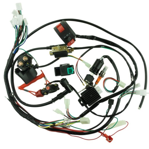 Pełna elektryka kable w wiązce CDI cewka zapłonowa