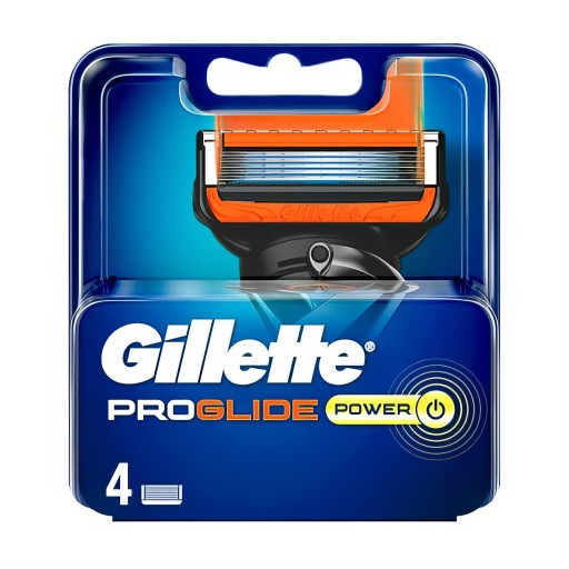 4 x Gillette Proglide Power Wkłady Oryginał