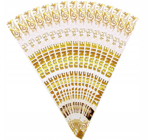 ELEGANCKIE DŁUGIE ZIMNE OGNIE WESELNE 70cm 80szt