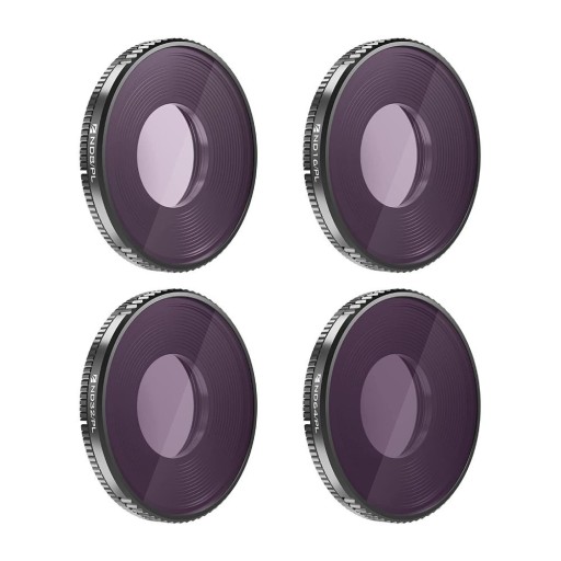 Zestaw 4 filtrów ND/PL Freewell Bright Day do kamery DJI Action 3 - OUTLET