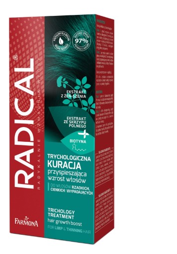 FARMONA RADICAL KURACJA TRYCHOLOG.PRZYS.WZROST