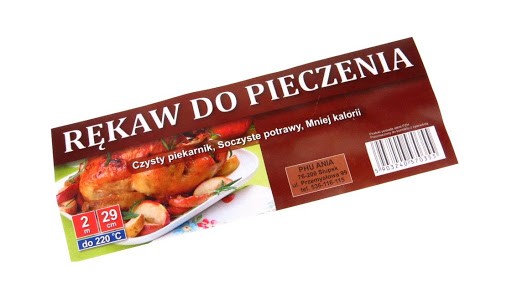 Rękaw do pieczenia 2m 29 cm