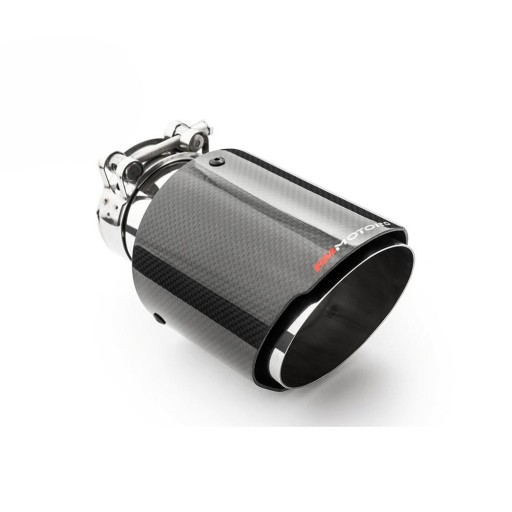Końcówka wydechu RMT-C101-2/76R - średnice: wylot - 101 mm, dolot - 76 mm