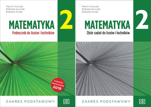 MATEMATYKA 2 LO Podr.+Zb. zadań Z. podst. PAZDRO