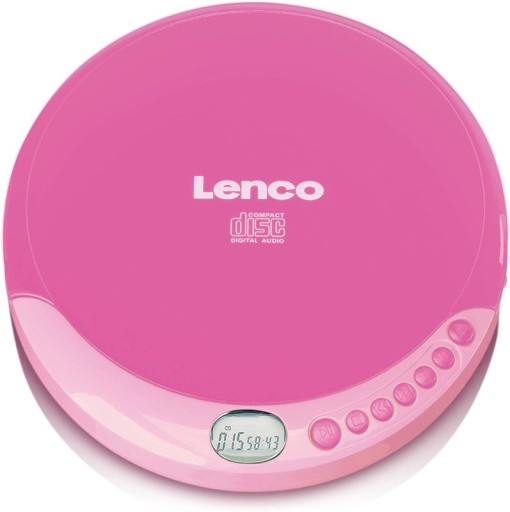 Discman Hi-Fi Lenco CD-011PK CD ESP SŁUCHAWKI
