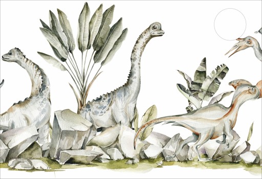 mata na biurko micke 73x50 dinozaury dinozaur
