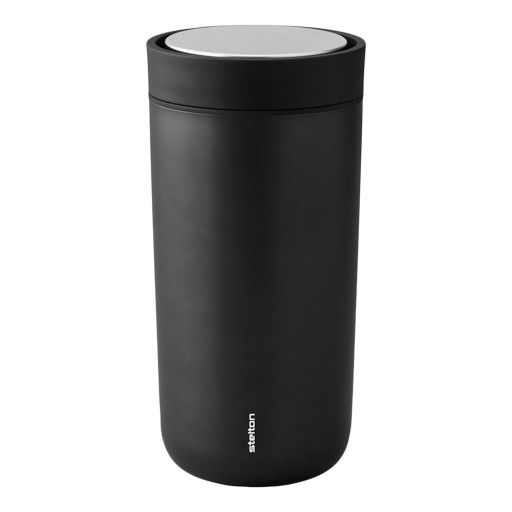 Kubek Stelton Click Steel Black Metallic 0,4 l
