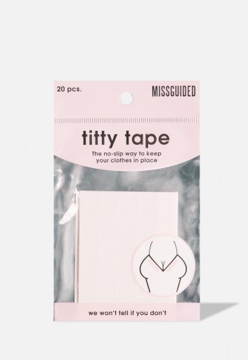 MISSGUIDED TAŚMY PRZYTRZYMUJĄCE UBRANIE PŻB