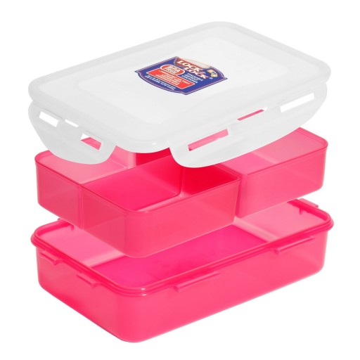 POJEMNIK HERMETYCZNY NA ŻYWNOŚĆ DZIELONY PRZEGRÓDKI 816 Lock&Lock 800 ml