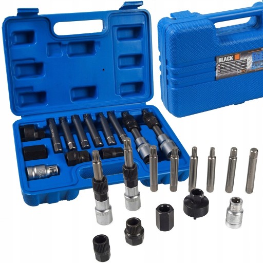ZESTAW KLUCZY DO ALTERNATORA BLACK 14025