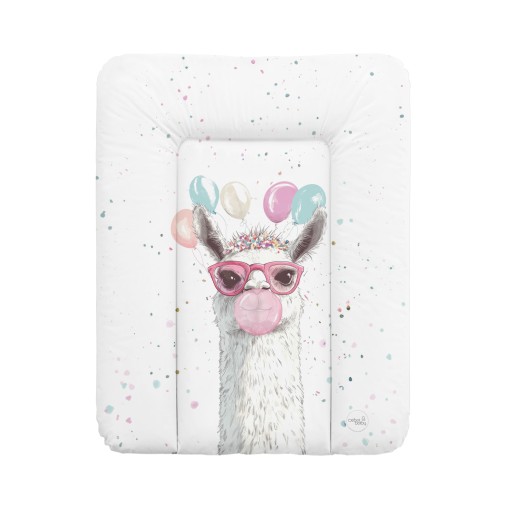 Ceba baby Przewijak miękki mały 50x70 Basic Crazy Llama na komodę