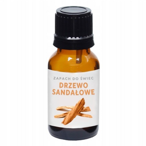 Zapach do świec sojowych wosku olejek zapachowy 10ml DRZEWO SANDAŁOWE