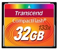TRANSCEND Compact Flash 32GB (133x)