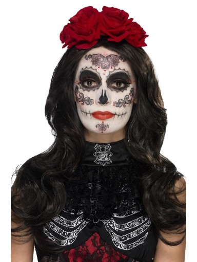 Zestaw Make Up Meksykański Halloween Kościotrup