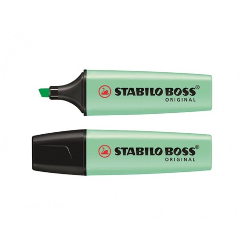 ZAKREŚLACZ STABILO BOSS PASTELOWY, ZIELONY