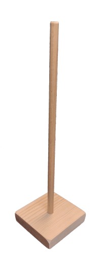 cokół drewniany do figur utwardzanie główka głowa