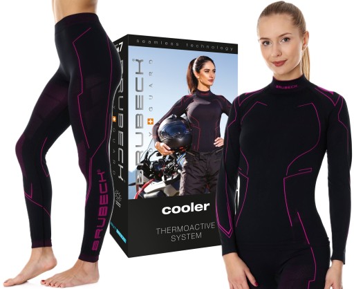 BRUBECK COOLER WOMEN MOTOCYKLOWA CHŁODZĄCA BIELIZNA TERMOAKTYWNA NA LATO XL
