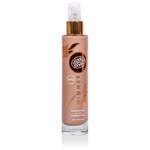 BODYBOOM ROZŚWIELACZ DO CIAŁA SHIMMER GOLD 100 ML