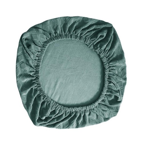 Pokrowiec na krzesło Ciemnozielony 38-48cm