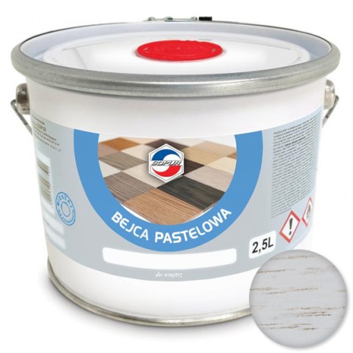 Bejca pastelowa SOPUR 2,5l popiel BPA-DF348/16