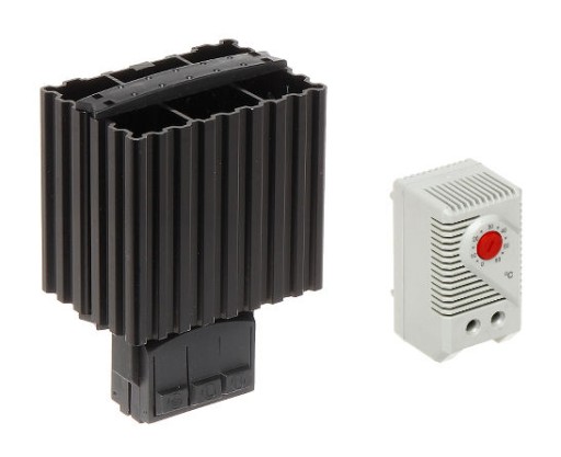 OGRZEWACZ GRZAŁKA DO OBUDÓW 15W 230V + TERMOSTAT