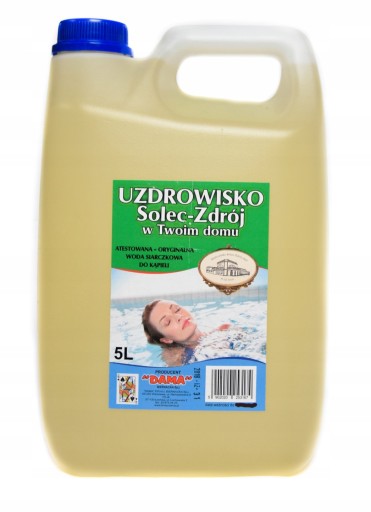 WODA SIARCZKOWA SOLEC-ZDRÓJ DO KĄPIELI 5L