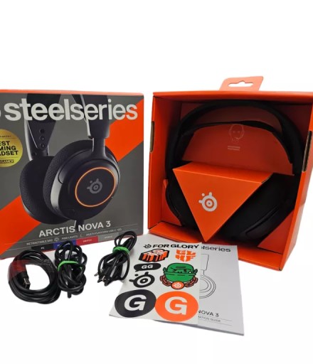 SŁUCHAWKI NAUSZNE STEELSERIES ARCTIS NOVA 3 !!