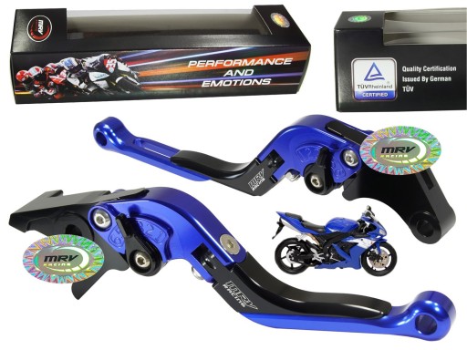 klamki łamane CNC MRV Seria Specjalna Blue 1 JAP
