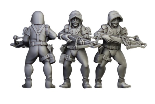 Sunland Crossbowmen Militia - Pojedyńcze Jednostki
