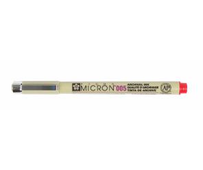 Cienkopis SAKURA Pigma MICRON 005 Red
