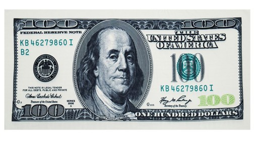 DOLAR ! Ręcznik Plażowy Kąpielowy 100 DOLARÓW USD