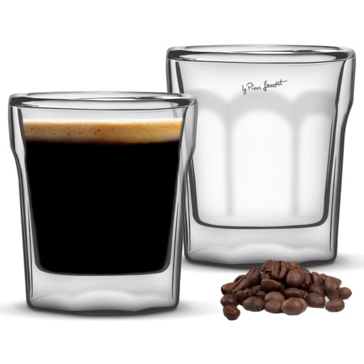 Szklanki termiczne LAMART 80ml Espresso Podw. Dno