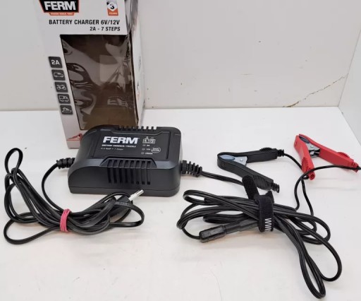 PROSTOWNIK FERM 6V/12V KOMPLET JAK NOWY