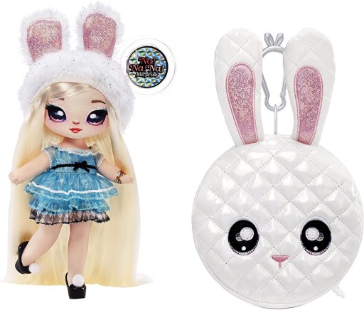 NaNaNa Surprise Glam Lalka ALICE HOPS + Torebka
