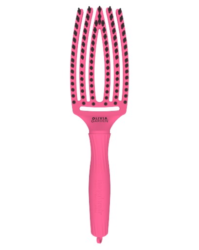 Szczotka Olivia Garden Fingerbrush Hot Pink